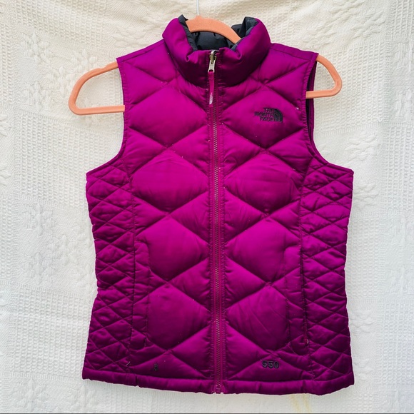 The North Face Other - The North Face Puffer Vest Purple Sz M 10/12